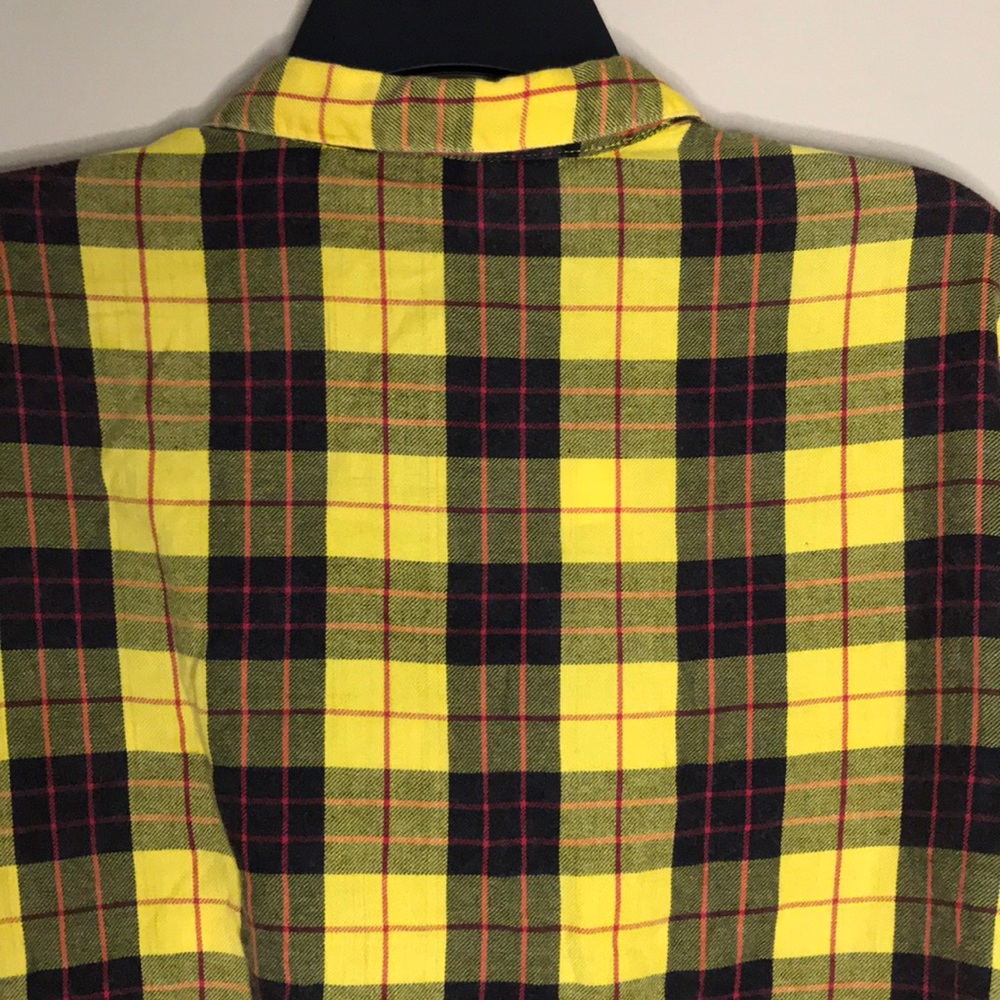 TopShop Washed Boxy Check Shirt - Picture 11 of 11